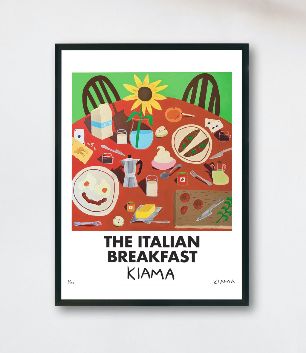 The Italian Breakfast Limited Edition Print