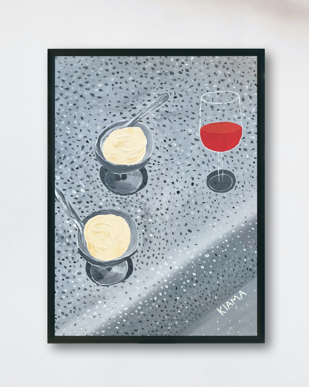 Ice Cream & Wine Fine Art Print