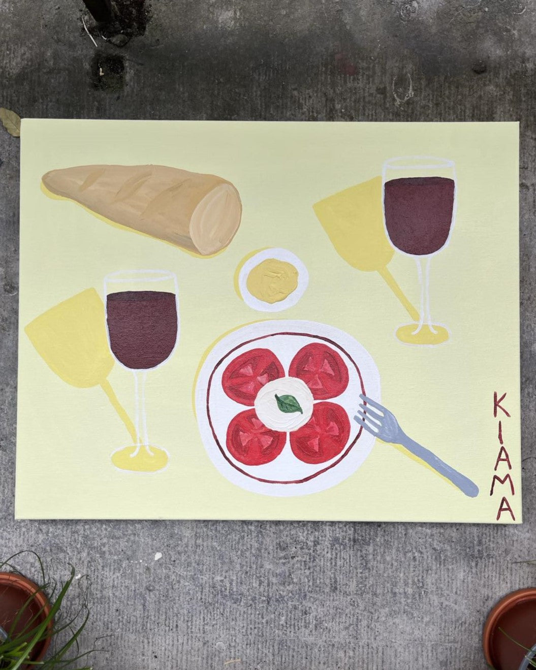 Caprese, Butter & Baguette