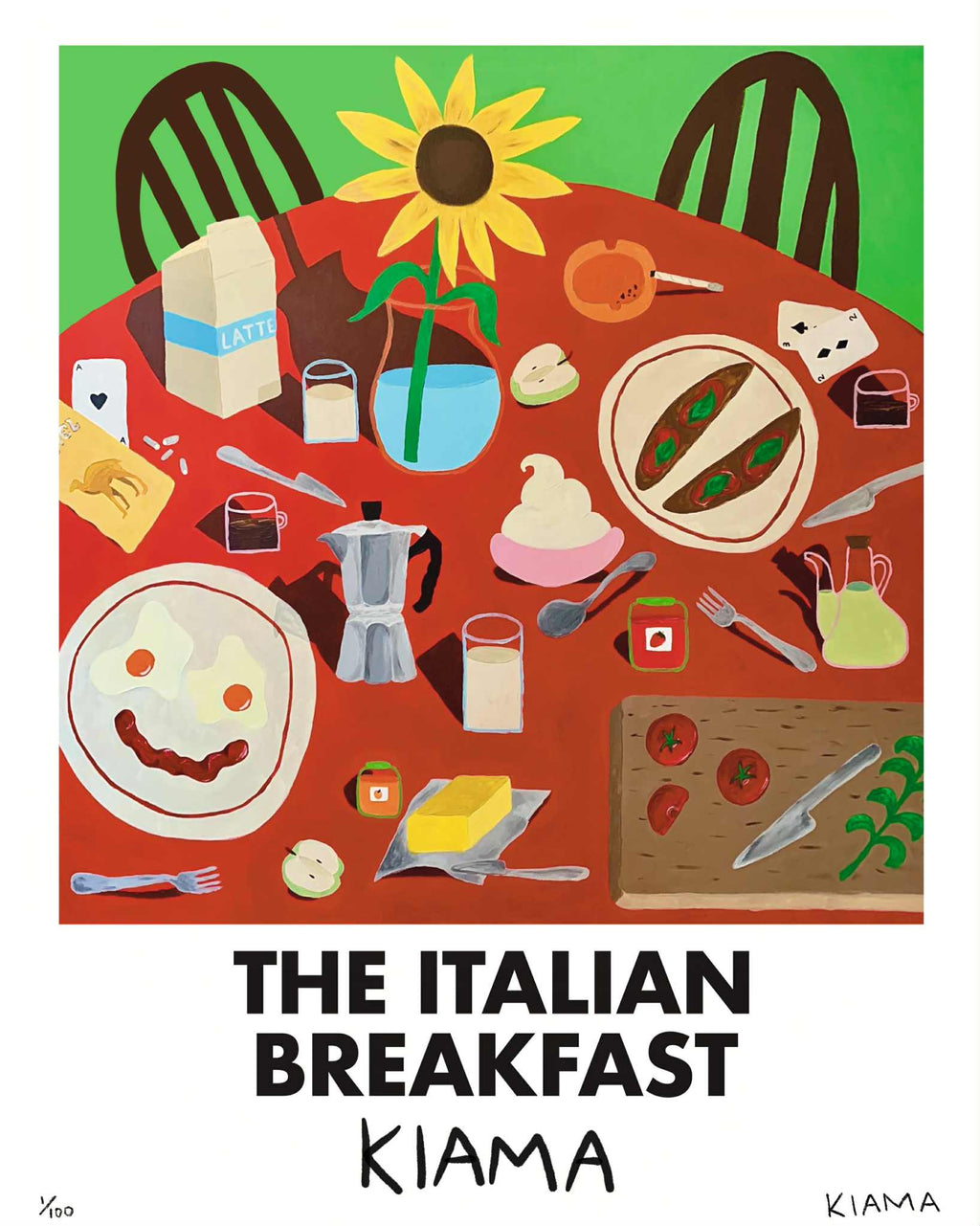 The Italian Breakfast Limited Edition Print