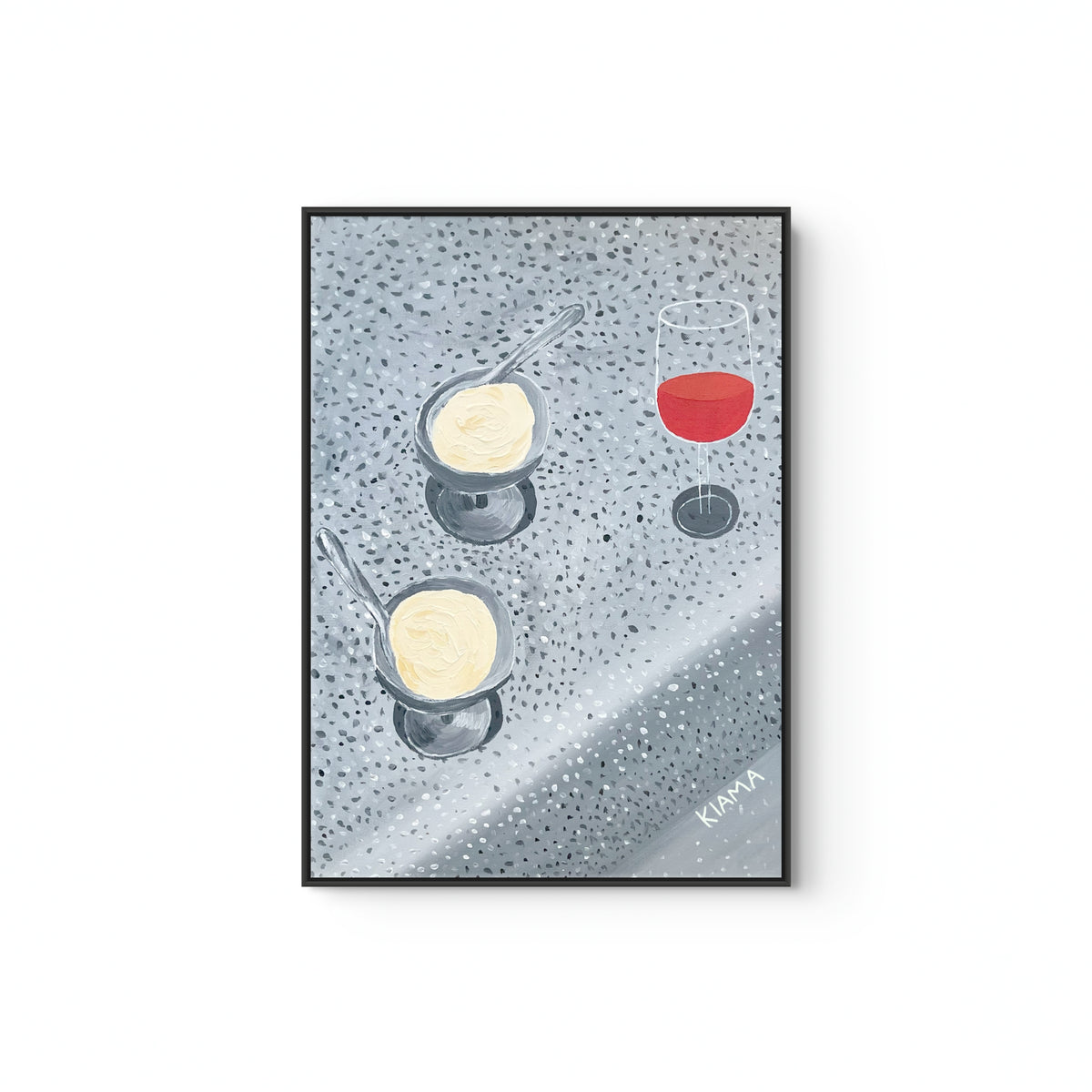 Ice Cream & Wine Fine Art Print