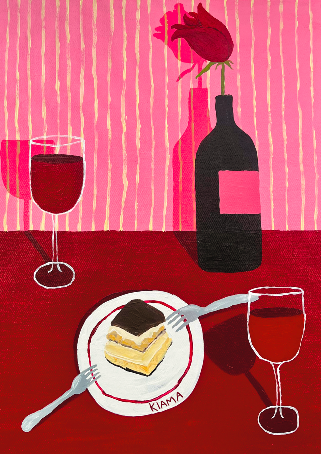 Lover's Tiramisu Fine Art Print