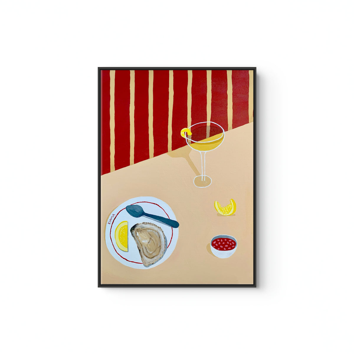Oyster & Martini Fine Art Print